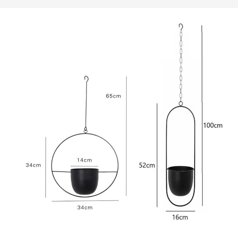 Plant Hanger | Hanging Pot | Nordic Style |Indoor Plant Pots | Planters